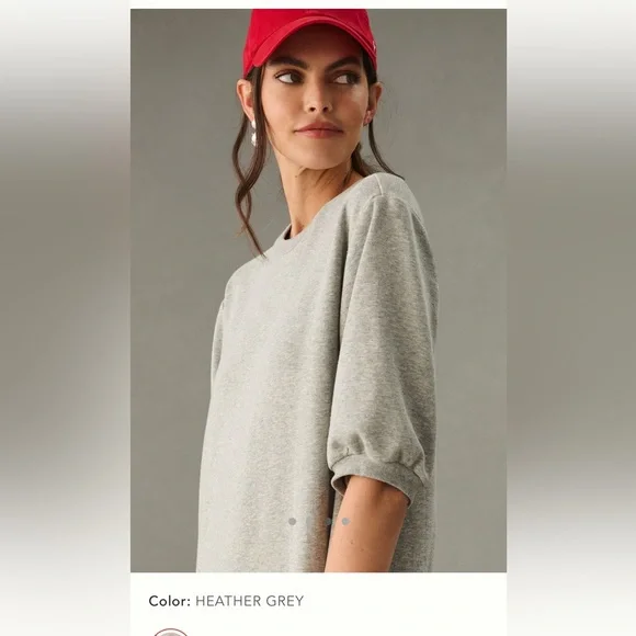 Anthropologie Daily Practice Tiered Lounge Dress - fits  L - Picture 4 of 16